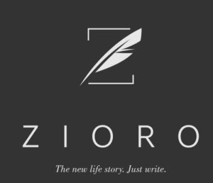 The logo for Ziro, the new life story, representing an online diamond jewelry store.