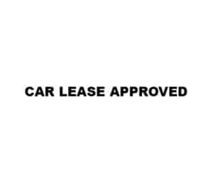 White background, car lease-approved.