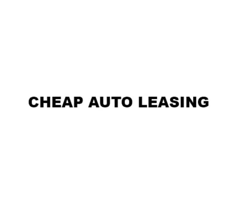 White background, cheap auto leasing.