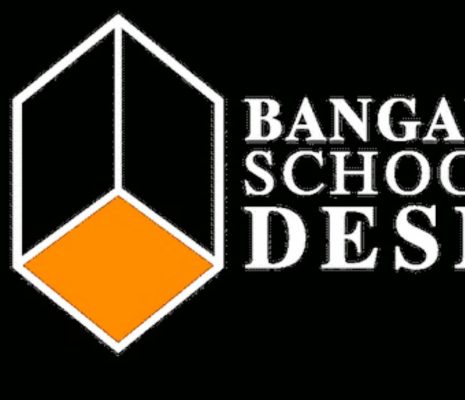 Logo design for a school in Bangalore offering UI/UX design courses.